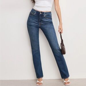 Good American good legs straight leg jeans - long